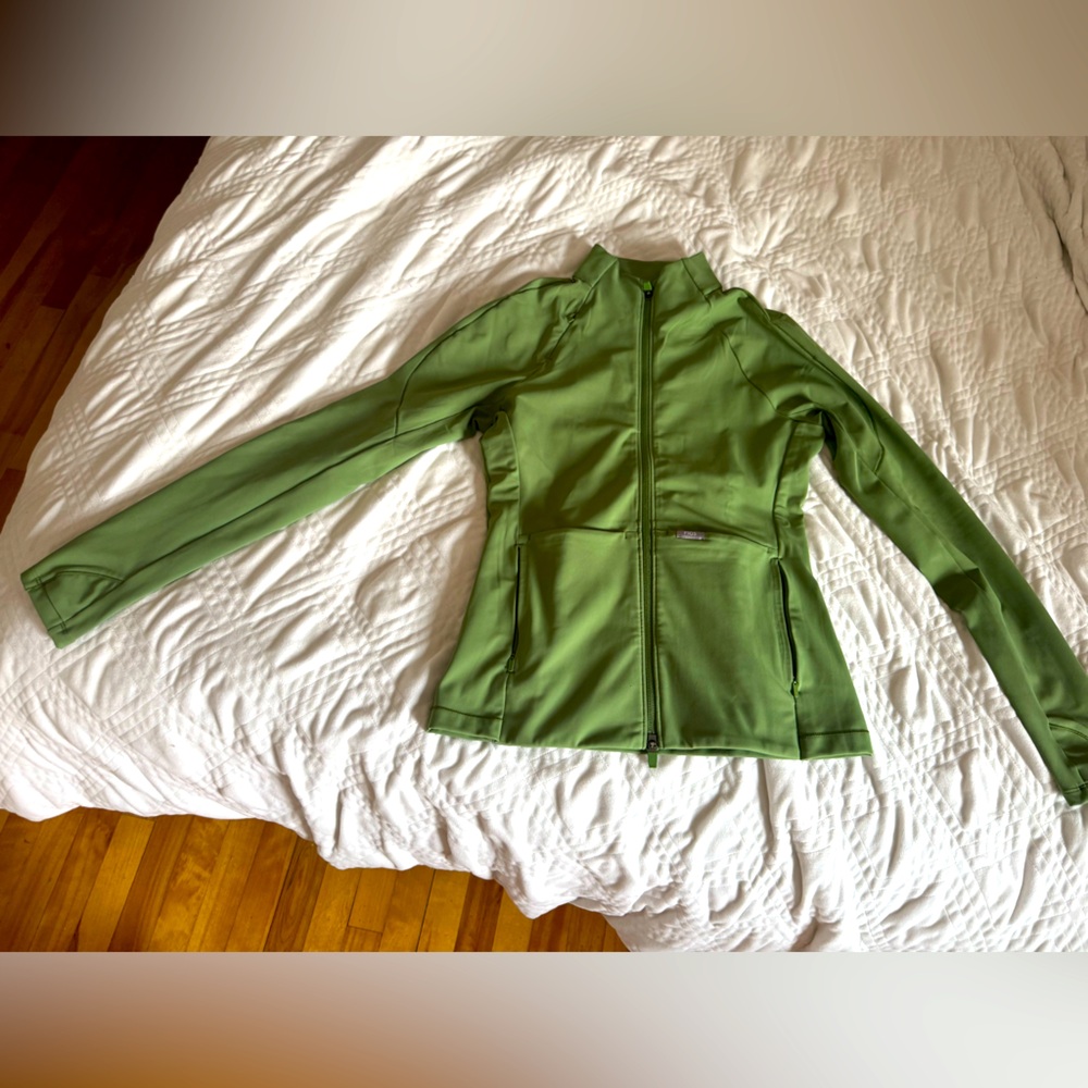 Figs Women's Green Contourknit Jacket - S